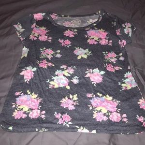So kids floral shirt